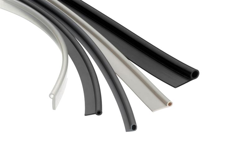 Silicone solid rubber profiles